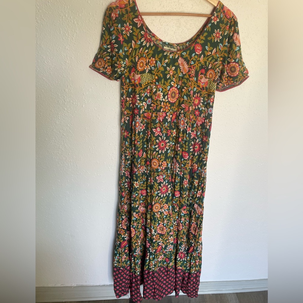 NATURAL LIFE MAXI DRESS